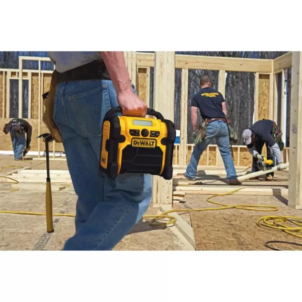 DEWALT FLEXVOLT 60-Volt MAX Cordless Brushless Reciprocating Saw with (1) FLEXVOLT 6.0Ah Battery & Worksite Radio