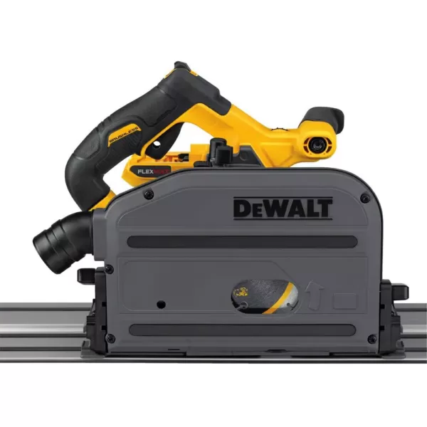 DEWALT FLEXVOLT 60-Volt MAX Cordless Brushless 6-1/2 in. Track Saw Kit with (1) FLEXVOLT 6.0Ah Battery & 59 in. Track