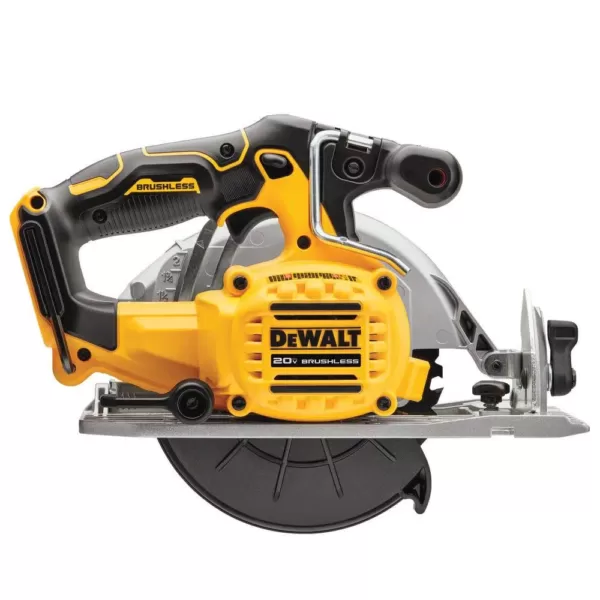 DEWALT 20-Volt MAX Cordless Brushless 6-1/2 in. Circular Saw (Tool-Only)