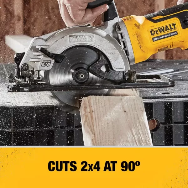 DEWALT ATOMIC 20-Volt MAX Cordless Brushless 4-1/2 in. Circular Saw with (1) 20-Volt Battery 3.0Ah & Charger