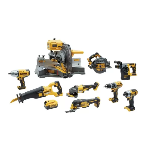 DEWALT FLEXVOLT 60-Volt MAX Cordless Brushless 7-1/4 in. Circular Saw, (1) FLEXVOLT 6.0Ah & (1) FLEXVOLT 9.0Ah Battery