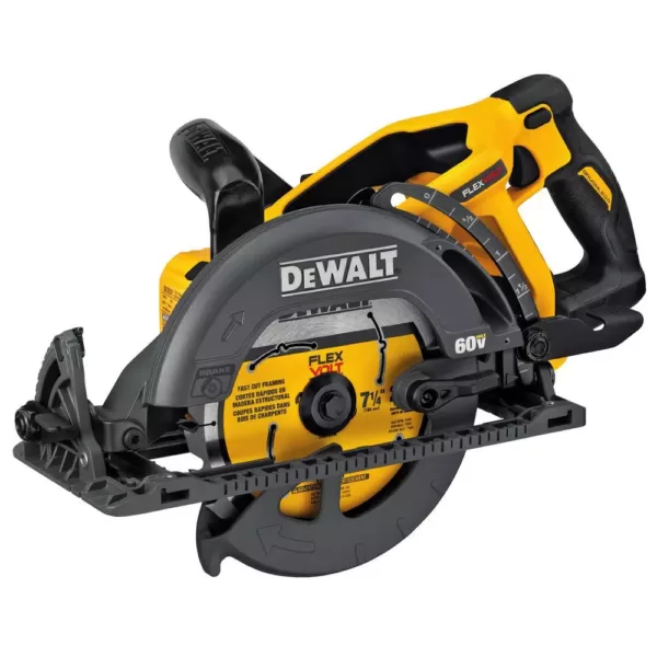 DEWALT FLEXVOLT 60-Volt MAX Cordless Brushless 7-1/4 in. Wormdrive Style Circular Saw (Tool-Only)