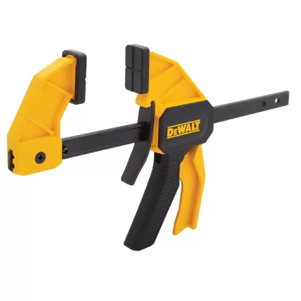 DEWALT 12 in. 100 lbs. Trigger Clamp with 2.43 in. Throat Depth