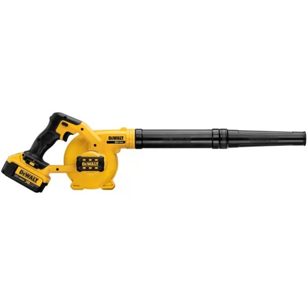 DEWALT 20-Volt MAX Cordless Compact Jobsite Blower 135 MPH 100 CFM with (1) 20-Volt 3.0Ah Battery