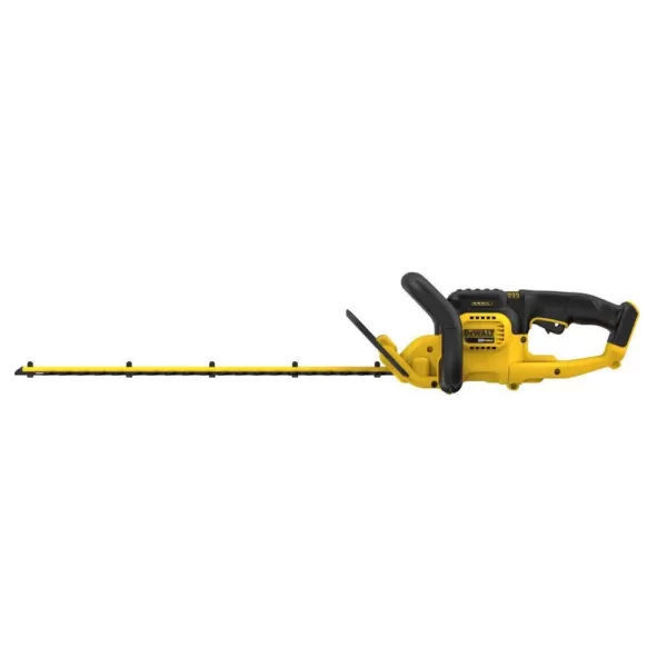 DEWALT 22 in. 20V MAX Lithium-Ion Cordless Hedge Trimmer with (1) 5.0Ah Battery, (1) 3.0Ah Battery and Charger Included