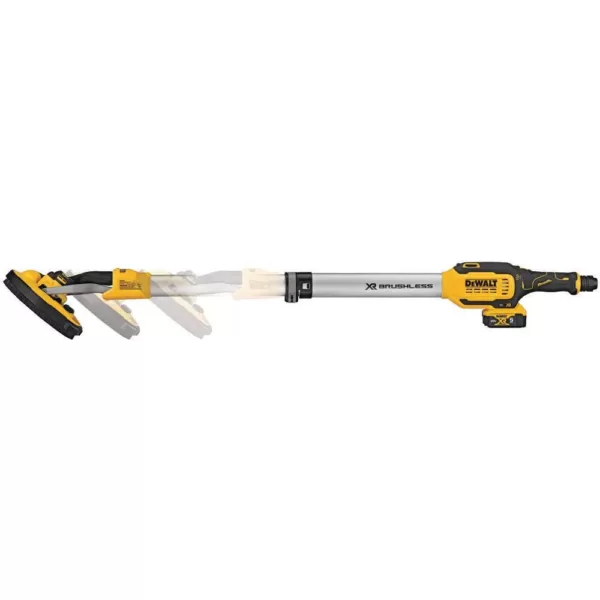 DEWALT 20-Volt MAX Cordless 9 in. Drywall Sander with (2) 20-Volt 5.0Ah Batteries & Charger