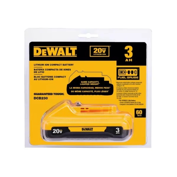 DEWALT 20-Volt MAX XR Cordless Brushless 5 in. Random Orbital Sander with (1) 20-Volt Battery 3.0Ah