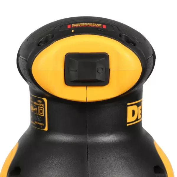 DEWALT 3 Amp Corded 5 in. Random Orbital Hook and Loop Sander