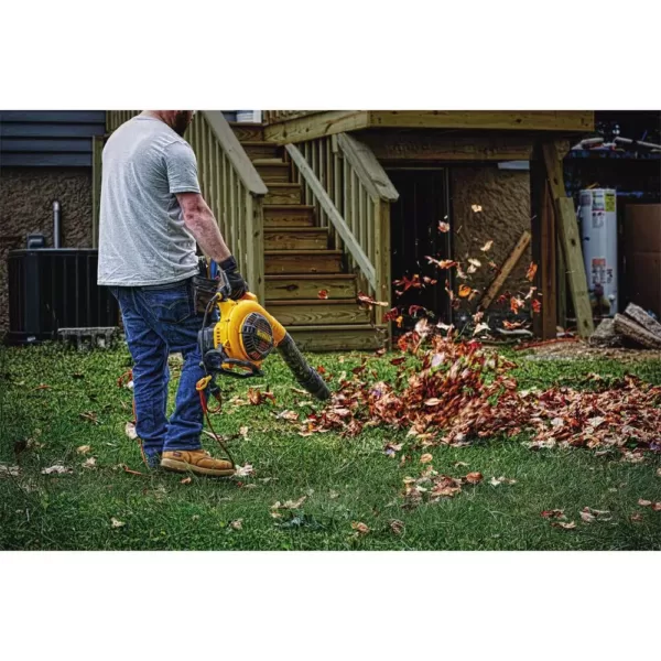 DEWALT 189 MPH 409 CFM 12 Amp Corded Electric Handheld Leaf Blower