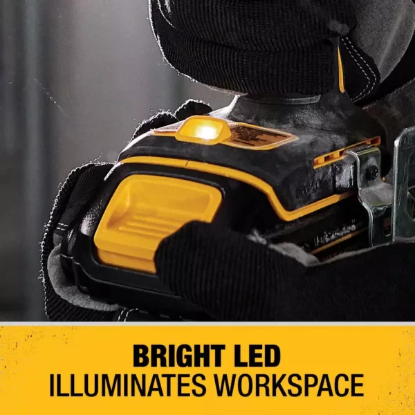 DEWALT ATOMIC 20-Volt MAX Cordless Brushless Compact 1/2 in. Hammer Drill, (2) 20-Volt 1.3Ah & (1) 20-Volt 5.0Ah Batteries