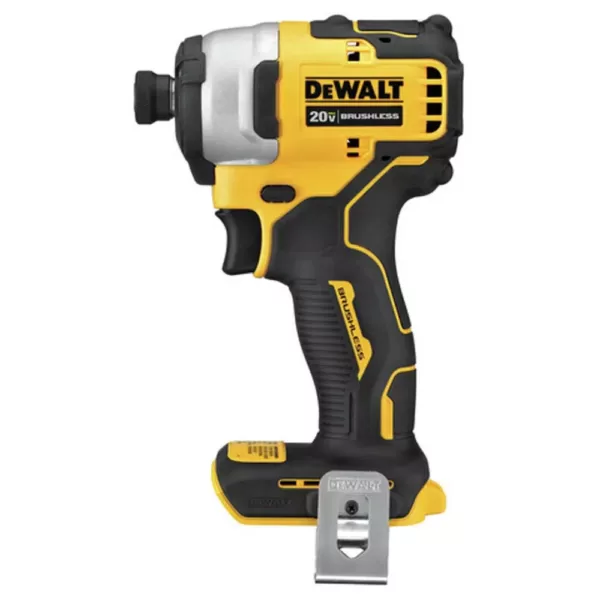 DEWALT ATOMIC 20-Volt MAX Cordless Brushless Compact 1/4 in. Impact Driver (Tool-Only)