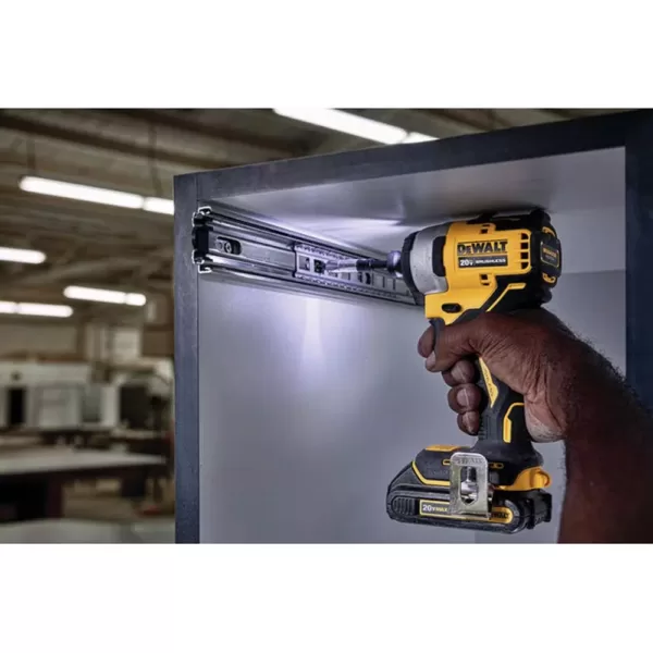 DEWALT ATOMIC 20-Volt MAX Cordless Brushless Compact 1/4 in. Impact Driver with (1) 20-Volt 5.0Ah Battery