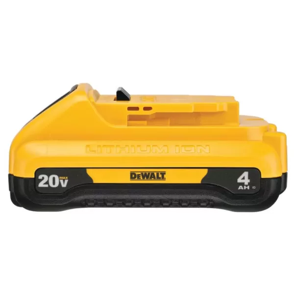 DEWALT ATOMIC 20-Volt MAX Cordless Brushless Compact 1/4 in. Impact Driver with (1) 20-Volt 4.0Ah Battery