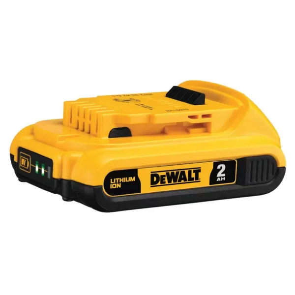 DEWALT 20-Volt MAX Lithium-Ion Cordless 1/4 in. Impact Driver (Tool-Only) with 20-Volt MAX Compact Li-Ion 3.0 Ah Battery Pack