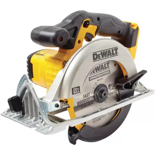 DEWALT 20-Volt MAX XR Cordless Brushless 3-Speed 1/4 in. Impact Driver with (1) 20-Volt 5.0Ah Battery & 6-1/2 in. Circular Saw