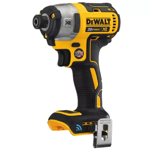 DEWALT 20-Volt MAX XR with Tool Connect Cordless Brushless 1/4 in. Impact Driver (Tool-Only)