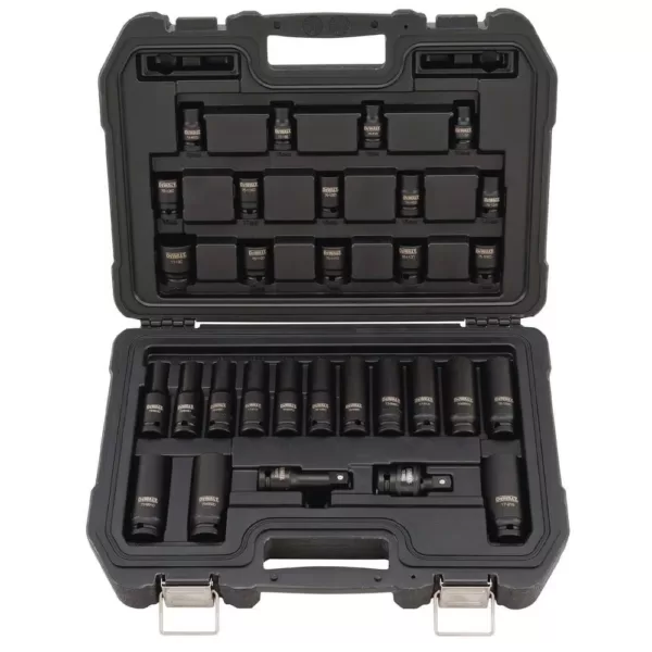 DEWALT 1/2 in. Drive Impact Socket Set (30-Piece)