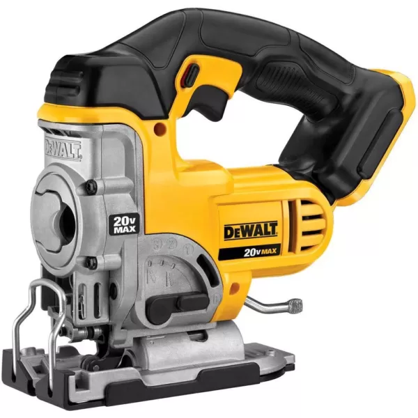 DEWALT 20-Volt MAX Lithium-Ion Cordless Jig Saw (Tool-Only) with 20-Volt MAX Compact Lithium-Ion 3.0 Ah Battery Pack