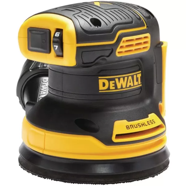 DEWALT 20-Volt MAX XR Cordless Brushless Jigsaw with 5 in. Random Orbital Sander, (1) 20-Volt 5.0Ah Battery & Charger