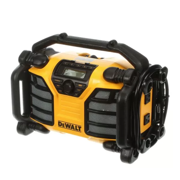 DEWALT 20-Volt MAX Worksite Radio with built-in Charger