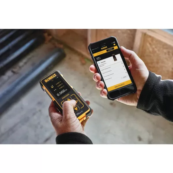 DEWALT 330 ft. Laser Distance Measurer with Color Screen