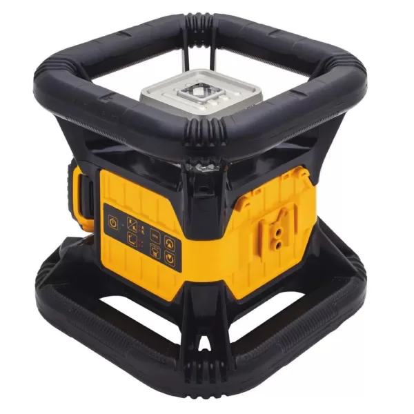 DEWALT 20-Volt Lithium-Ion Green Rotary Laser Level with Bonus Construction Tripod