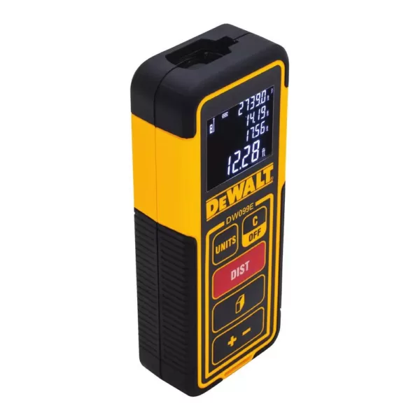 DEWALT Self-Leveling Red Line Laser Level with 100 ft. Laser Distance Measurer