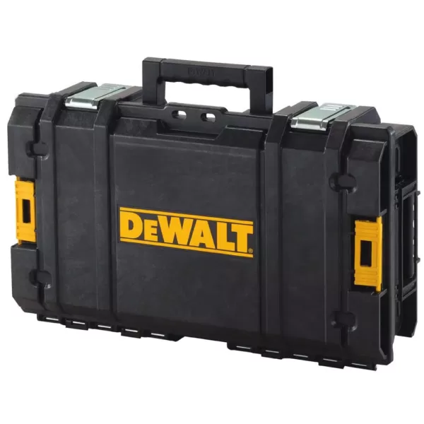 DEWALT 12-Volt MAX Lithium-Ion Cordless 3-Beam 360-Degree Green Laser Level with Bonus TOUGHSYSTEM 22 in. Small Tool Box