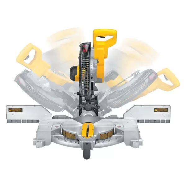 DEWALT 15 Amp Corded 12 in. Double-Bevel Compound Miter Saw