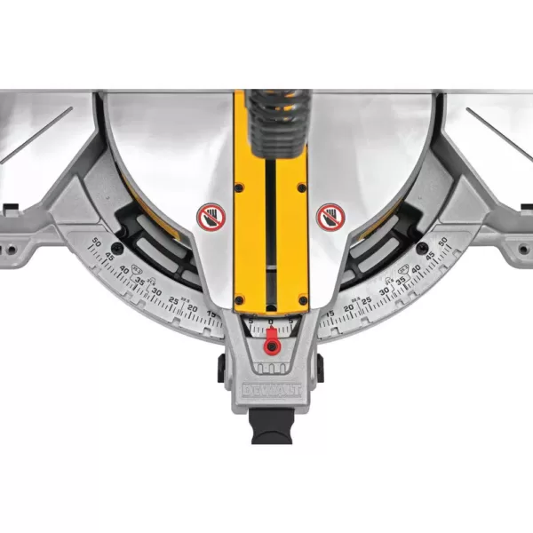 DEWALT 15 Amp Corded 12 in. Compound Double Bevel Miter Saw