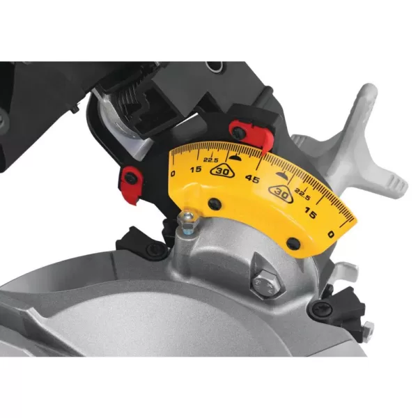 DEWALT 15 Amp Corded 12 in. Double Bevel Compound Miter Saw with Bonus Heavy-Duty Work Stand