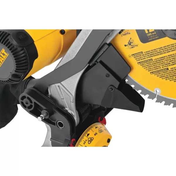 DEWALT 15 Amp Corded 12 in. Double-Bevel Compound Miter Saw with Cutline LED