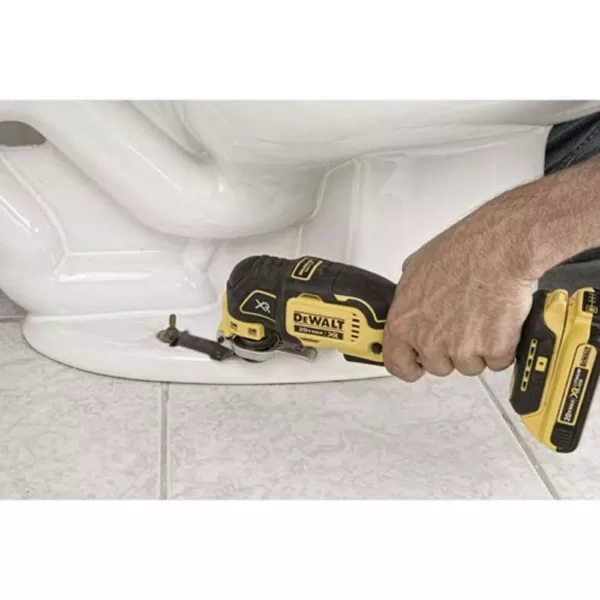 DEWALT 20-Volt MAX XR Cordless Brushless Oscillating Multi-Tool with (1) 20-Volt 6.0Ah Battery