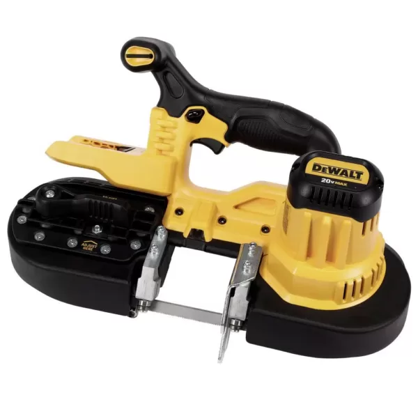 DEWALT 20-Volt MAX Cordless Band Saw with (1) 20-Volt Battery 5.0Ah