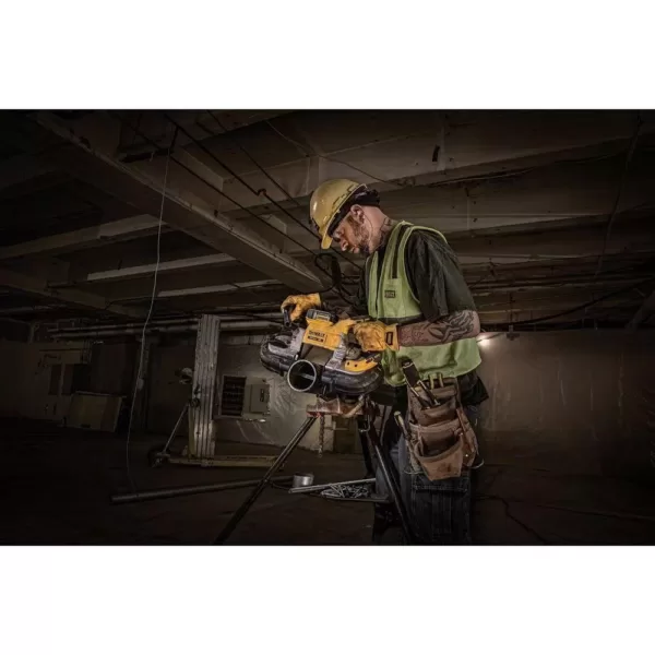 DEWALT 20-Volt MAX XR Cordless Brushless Deep Cut Band Saw with 1-1/2 in. Die Grinder