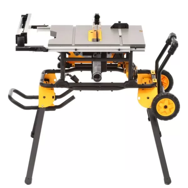 DEWALT 15 Amp Corded 10 in. Job Site Table Saw with Rolling Stand