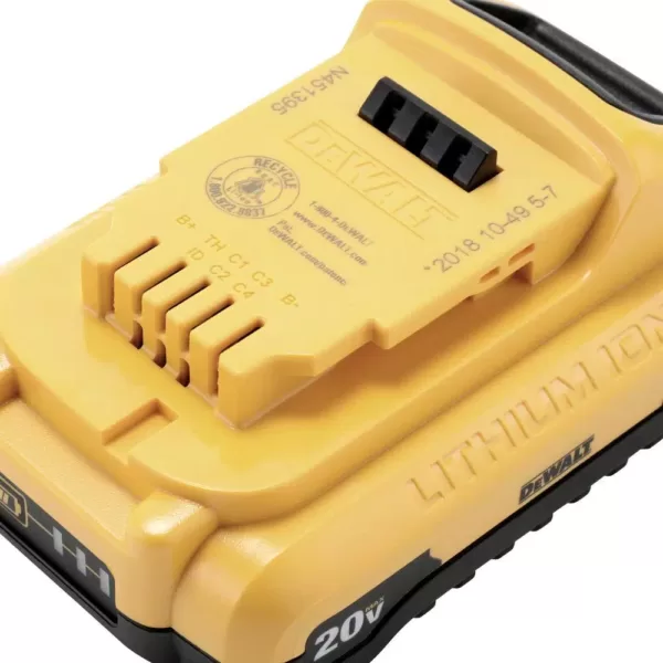 DEWALT 20-Volt MAX Compact Lithium-Ion 3.0Ah Battery Pack (3-Pack)