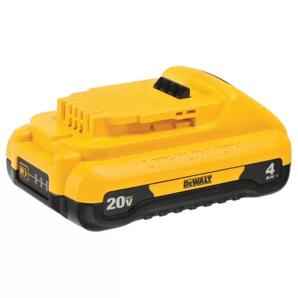 DEWALT 20-Volt MAX Compact Lithium-Ion 4.0Ah Battery Pack