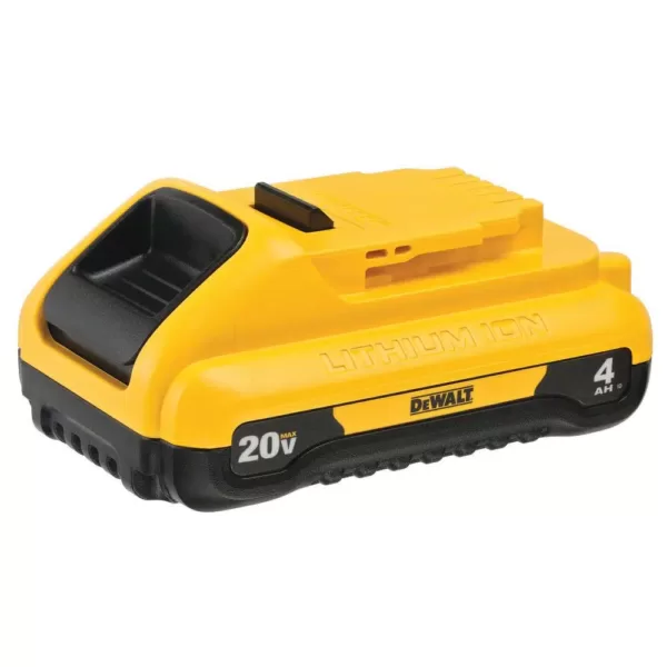 DEWALT 20-Volt MAX Compact Lithium-Ion 4.0Ah Battery Pack