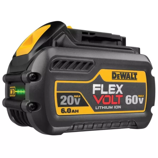 DEWALT FLEXVOLT 20-Volt/60-Volt MAX Lithium-Ion 6.0Ah Battery Pack