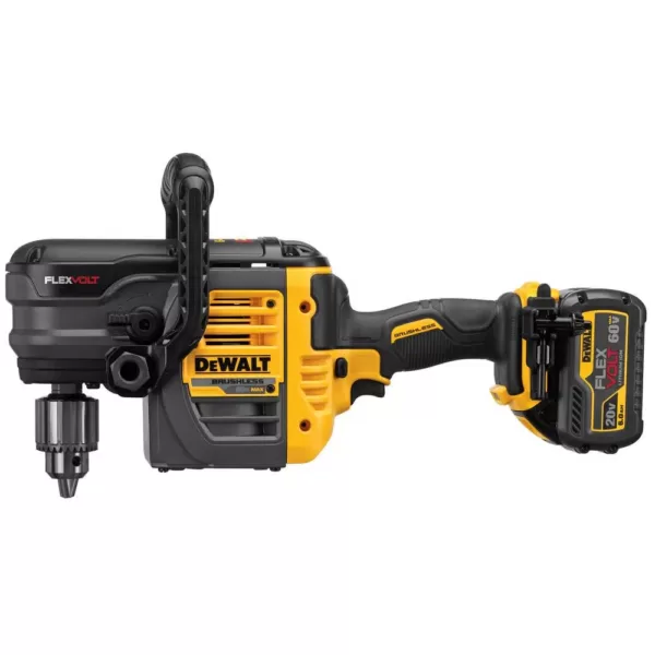 DEWALT FLEXVOLT 60-Volt MAX Cordless Brushless 1/2 in. Stud & Joist Drill, (2) FLEXVOLT 6.0Ah Batteries & 1/2 in. Impact Wrench