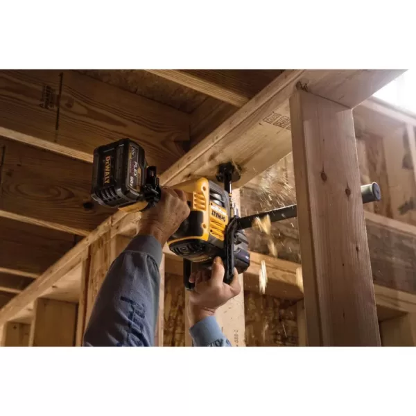 DEWALT FLEXVOLT 60-Volt MAX Cordless Brushless 1/2 in. Stud & Joist Drill, (2) FLEXVOLT 6.0Ah Batteries & 1/2 in. Impact Wrench