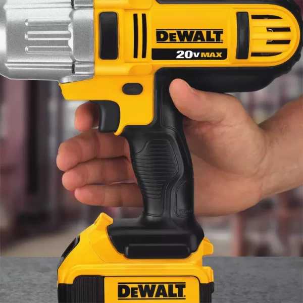 DEWALT FLEXVOLT 60-Volt MAX Cordless Brushless 4-1/2 in. Angle Grinder, (1) FLEXVOLT 6.0Ah Battery & 1/2 in. Impact Wrench