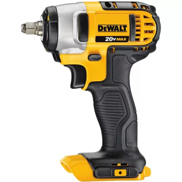 DEWALT 20-Volt MAX Cordless Brushless 1 in. SDS Plus D-Handle Rotary Hammer,(2) 20-Volt 4.0Ah Batteries & 3/8 in. Impact Wrench