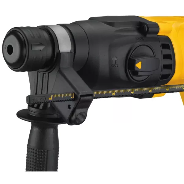 DEWALT 20-Volt MAX Cordless Brushless 1 in. SDS Plus D-Handle Rotary Hammer,(2) 20-Volt 4.0Ah Batteries & 1/4 in. Impact Driver