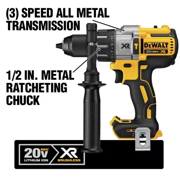 DEWALT 20-Volt MAX Cordless Brushless Combo Kit (2-Tool) with (1) FLEXVOLT 6.0Ah, (1) 20-Volt 2.0 Battery, Circ Saw & Grinder