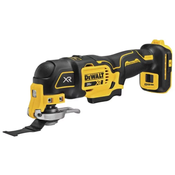 DEWALT 20-Volt MAX Cordless Combo Kit (7-Tool) with ToughSystem Case, (1) 4.0Ah Battery, (2) 2.0Ah Batteries & Impact Wrench