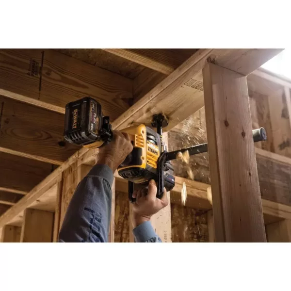 DEWALT FLEXVOLT 60-Volt MAX Cordless Brushless 1/2 in. Stud & Joist Drill with E-Clutch & (1) FLEXVOLT 6.0Ah Battery