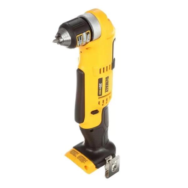 DEWALT 20-Volt MAX Cordless 3/8 in. Right Angle Drill/Driver with (1) 20-Volt 3.0Ah Battery