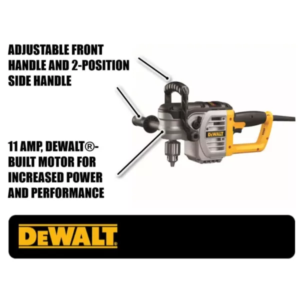 DEWALT 1/2 in. Variable Speed Reversing Stud and Joist Drill with Clutch and Bind-Up Control